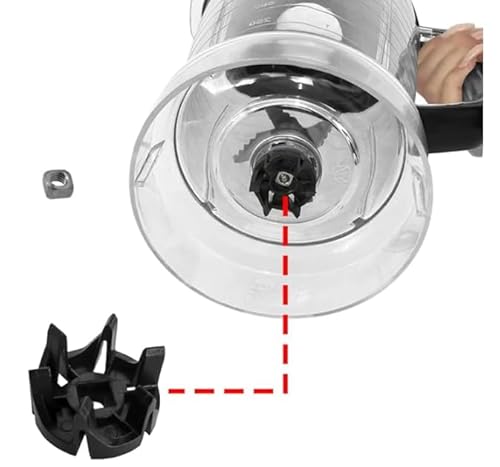 Kit com 2 Arraste Acoplador Do Copo De Liquidificador Mondial Arrastador Compatível Para Uso Modelos