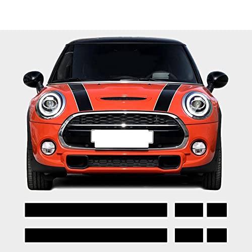 Bande de couverture de moteur autocollant capot voiture vinyle Mini Cooper R56 F56 JCW