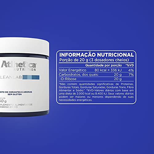 Bio Energy D-Ribose, Athletica Nutrition, 150 g