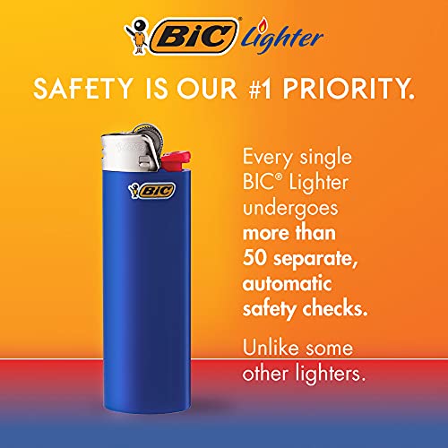 BIC Classic Lighters, Pocket Style, Lighter for Candles, (Packaging May Vary), 10-Count Pack - Image 7
