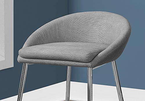 Monarch Specialties I BARSTOOL, Grey miniatura 6