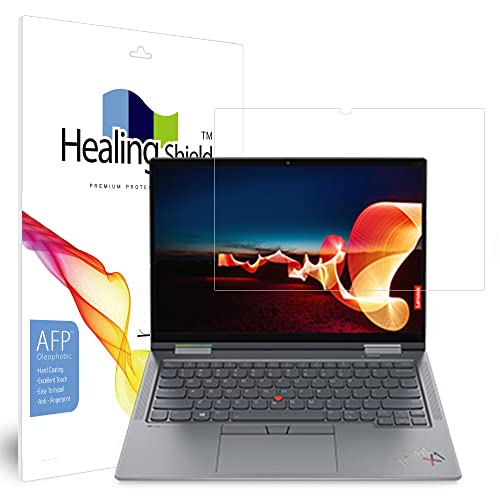 Muellery Healingshield �X�L���V�[���t���ی�t�B���� Screen Protector Oleophobic AFP Clear Film Compatible with Lenovo ThinkPad X1 Yoga Gen 6 P