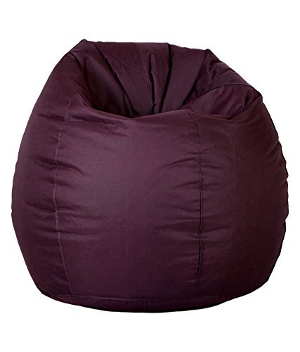 Image of Comfy Bean Bags XXXL Bean Bag Filled with Beans Filler (Maroon)