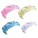 PartyKindom 12pcs Bouffant Scrub Cap Chef Hat Factory Industrial Cap Service Hair Net Scrub
