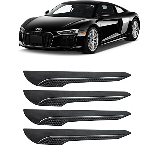 Image of AOSIS-Car Bumper Protector /Bumper Guard for Audi R8 with Single Chrome Stripe (4-Pcs)