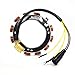 MOTOCEO Stator For Johnson Evinrude Outboard 9Amp 173-3536 583340 583536 763767 65 80 85 88 90 100 112 115HP 1988-1998 2Stroke 4/8Cylinder Cross Flow