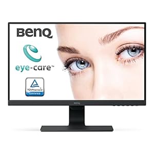 BenQ GW2780 27 Inch 1080p Eye Care LED IPS Monitor, Anti-Glare, HDMI, B.I. Sensor for Home Office – Black