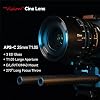 7artisans 25mm/35mm/50mm T1.05 Large Aperture Cine APS-C Lens Compatible for Micro 4/3 Mount
