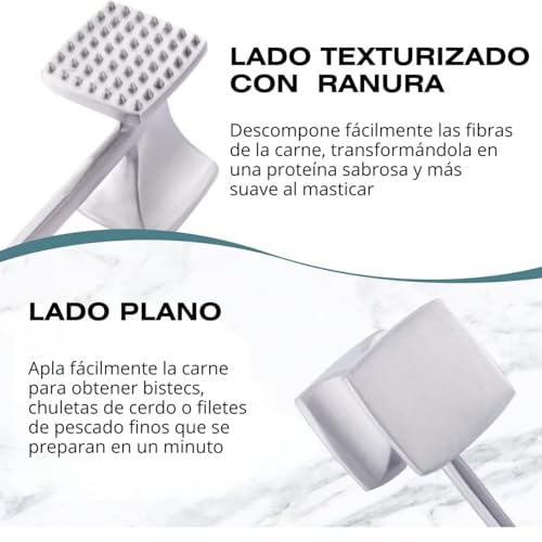 Consejos para Comprar Mazos para carne - los más vendidos. 6 Mazos para carne marca U Chef (3)