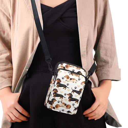 Image of Hawaiian Tribal Small Crossbody Bags for Women Cell Phone Bag Purse, Sea Turtle Zipper Sling Purses Shoulder Bag