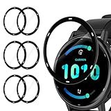 WD&CD Confezione da 6 pellicole protettive per schermo compatibili con Garmin Vivoactive 5, invisibili, HD, trasparenti, antigraffio