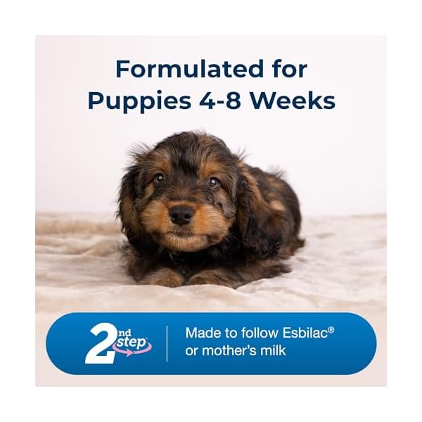   PetAg-Esbilac-2nd-Step-Puppy-Weaning-Food-14-oz-Pack-of-2-Powdered-Puppy-Weaning-Formula-with-DHA-Natural-Milk-Protein-Vitamins-Minerals-for-Puppies-4-8-Weeks-Old-Easy-to-Digest