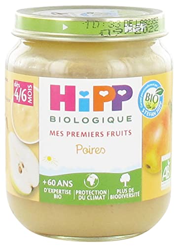 HiPP Mis Primeras Frutas Peras a partir de 4/6 Meses Bio 125 g