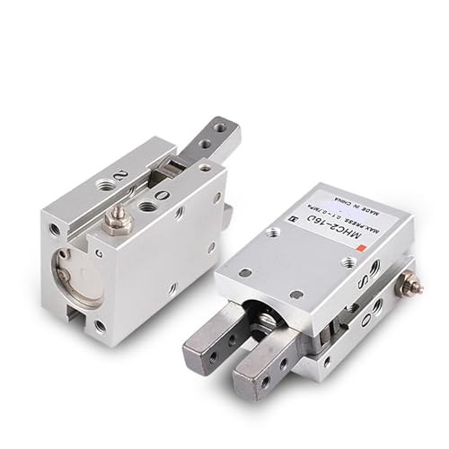 Pinza de robot angular MHC2-10S de cilindro neumático para agarre firme y estable