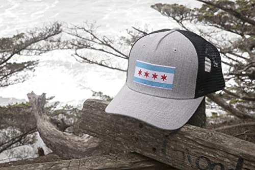 Image of International Tie City Hat for Men and Women, Adjustable Snapback Trucker Baseball Cap with Embroidered Patch