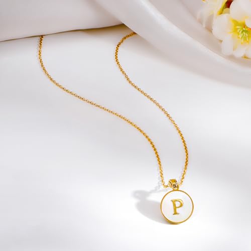 Image of Rubans Demi Fine Stainless Steel Alphabet Pendant CZ Gift for Women & Girls