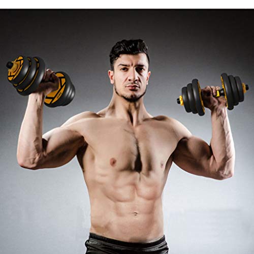 Verstelbare gewichten Halters Set, Dumbbell Oefening Fitness Verwisselbare fitnesstoestellen, met drijfstang Dumbbell… - Afbeelding 6