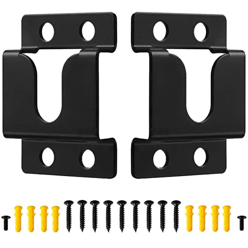 tiebutie Soundbar Wall Mount for Vizio Sound Bar Mount Mounting Bracket and Rear Speaker Mount - Space Saving Bracket for Vizio Soundbar Wall Mount Under TV or Above TV