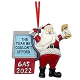 2022 Christmas Ornament Santa Claus Christmas Tree Decorative Pendant Christmas Hanging Ornaments, U