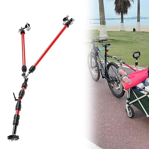 YQCXG バイクトレーラー カーゴコネクター キャンピングカー ヒッチリンカー 自転車牽引バー E-Bike コネクティングロッド 電気自動車牽引ポール (ワンカラーY)