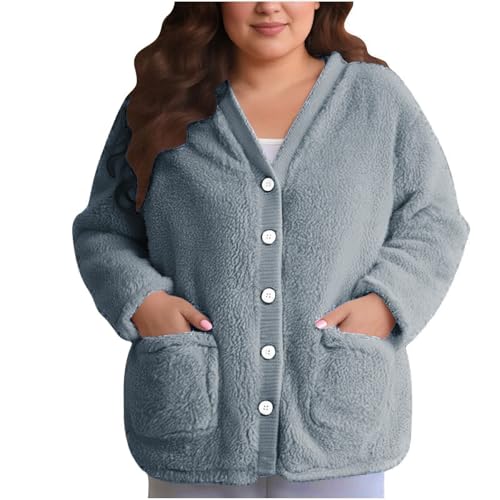 Veste polaire chaude avec anneau élastique bleu clair S
