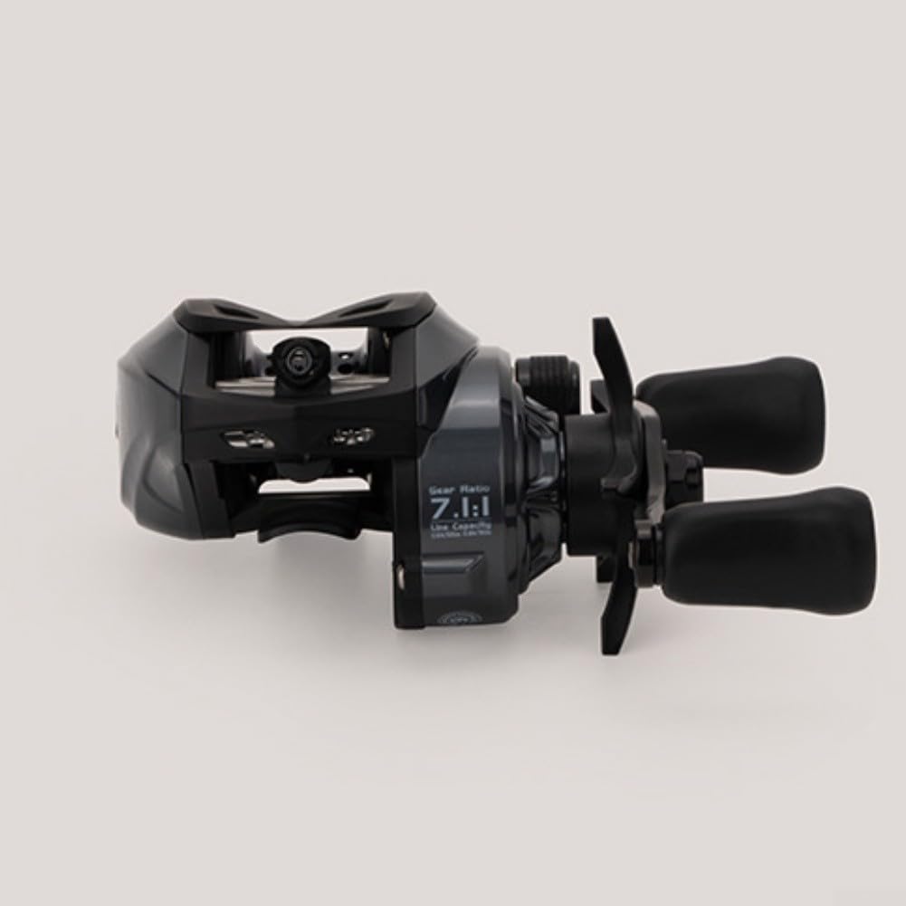 Hamulec DC z włączonym hamulcem Baitcaster dla początkujących i ekspertów 7.1:1 współczynnik odzyskiwania 6 kg udźwig 6+1 łożyska kulkowe lekka konstrukcja