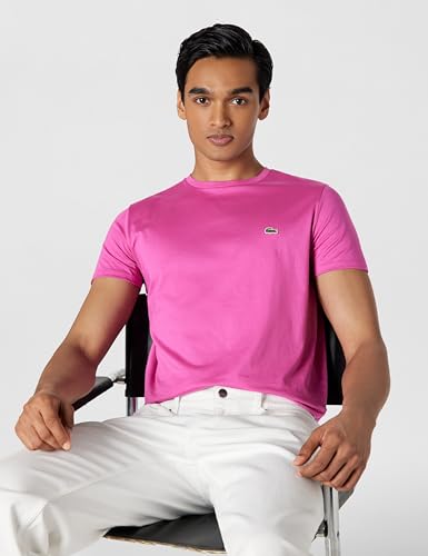 Image of Lacoste Men's Short Sleeve Pima Jersey Crew Neck Tee