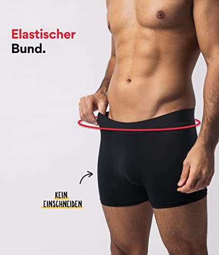 Image of dockstreet Ultra Soft, 100% Cotton Smooth Boxer Brief Comfortable Stretchable /Soft Fabric Brief Trunk Styled Underwear for Men