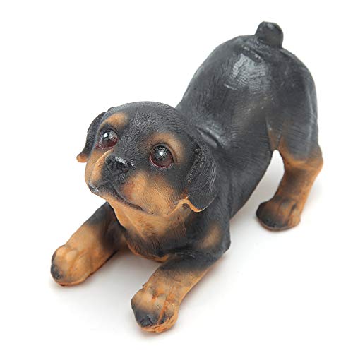 ✨Valentine's Day Present✨Mini schattige puppy hond 4 stks/set puppy hond ornamenten, fijne details verwerking hond standbeeld, voor binnenplaats baai kinderen speelgoed winkelcentrum feestdecoratie pa - Image 8