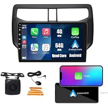 Car CarPlay Android Auto Navigation Stereo GPS Radio Reverse Camera Display 9" IPS Touchscreen Headunit Tablet Pad Media Player for Toyota Rush 2018-2019, if Applicable Quad Core 4G+64G