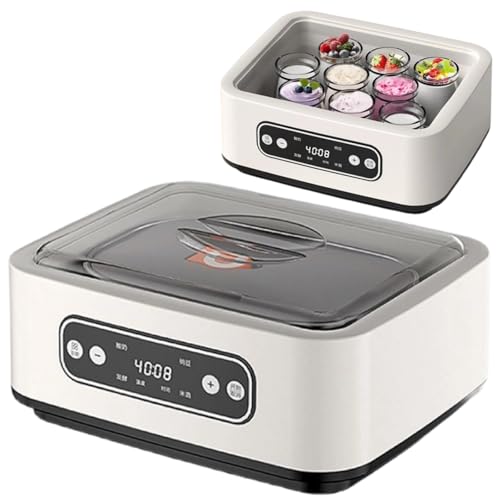 Ultimate Yogurt Maker Machine, Ultimate Probiotic Yogurt Makers with Temperature Control 36 Hour, 1.6L Euro Cheese Cuisine Greek Yogurt Yoghurt Yougurt Natto Maker,LCD Display,Kitchen Gadgets(No Jar)
