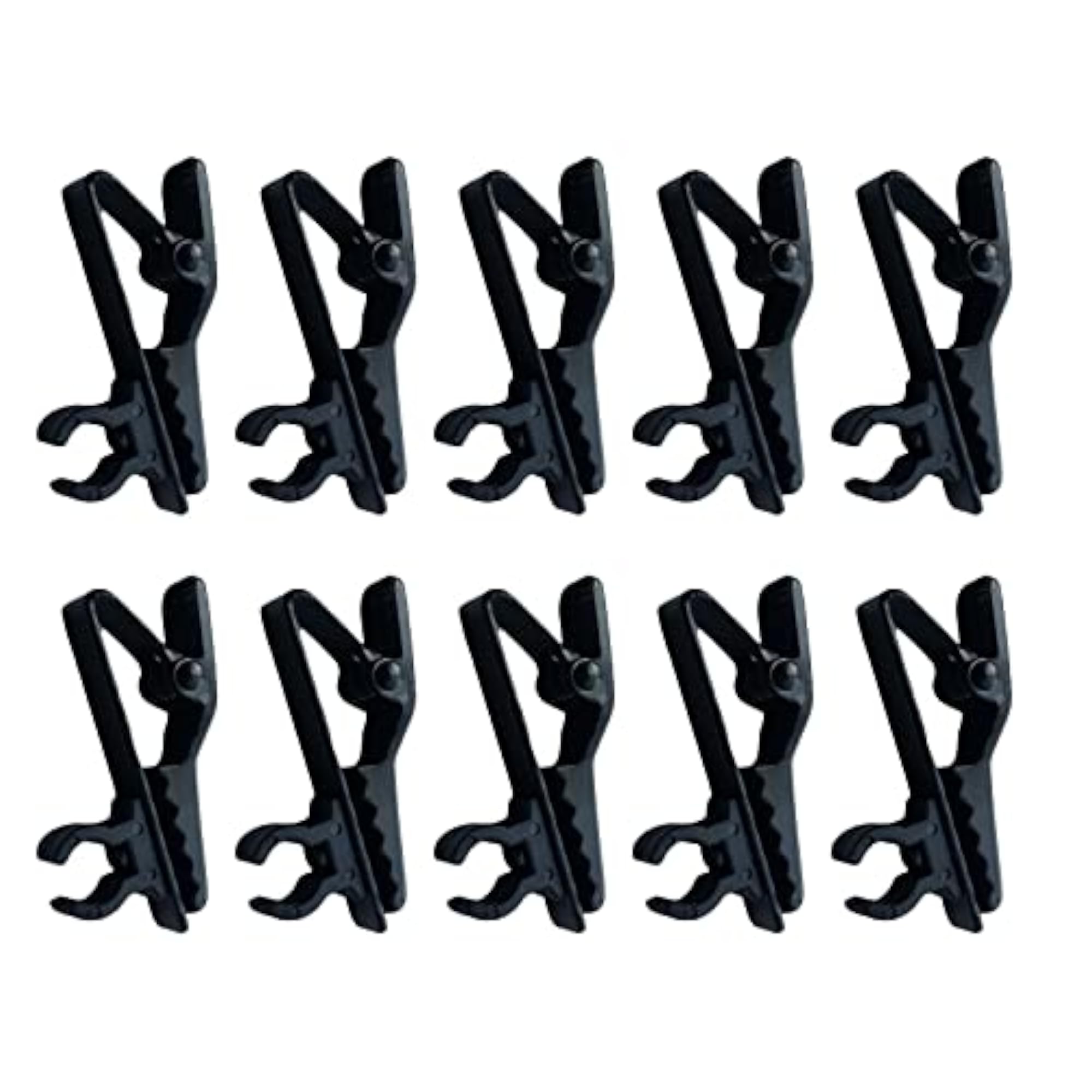 10 Pack Metal Clip for Lavalier Microphone