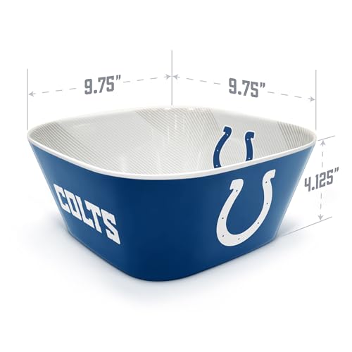 Image of YouTheFan NFL Indianapolis Colts Large Party Bowl