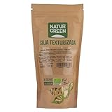NaturGreen - Soja Texturizada en Tiras Bio 115 g, Alternativa Vegetal a la Carne, Alta en Proteína y Fibra, Ideal para Guisos, Tacos o Platos Veganos, Ecológica y Sin Gluten