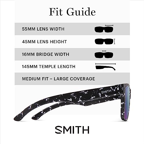 Image of SMITH Lowdown 2 Sunglasses with ChromaPop Lenses - Performance Sports Active Sunglasses For Running or Everyday Wear