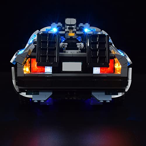 Sunery Licht-Set für Lego Delorean DMC-12 10300 - LED Beleuchtungsset Kompatibel Mit Lego 10300 (Ohne Lego Modell) – Bild 6