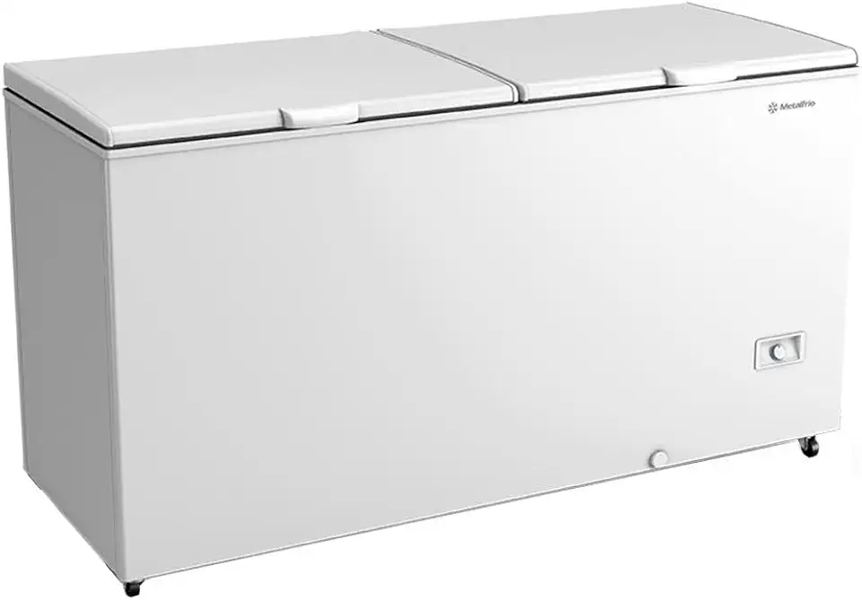 Freezer Horizontal Inverter Metalfrio 543 Litros Dupla Ação Da550if Tech Bivolt