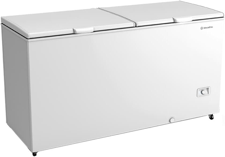 Freezer Horizontal Inverter Metalfrio 543 Litros Dupla Ação Da550if Tech Bivolt