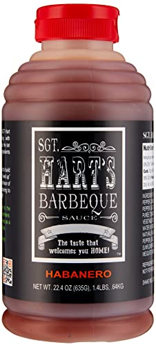 SGT. Hart’s Habanero Flavor BBQ Sauce - 22.04 OZ |