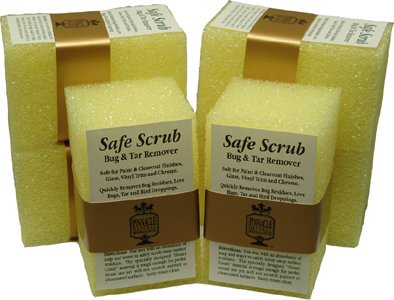 Pinnacle Car Care Products Safe Scrub Bug & Tar Pad - 6 Pack