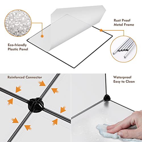 Homidec Closet Organizer, 9-Cube Closet Organizers And Storage, Portable Closet Storage Shelves, Closet Organizers And Storage Shelves, Clothes Storage Organizer For Garment Racks, Closet, Wardrobe #TOP4