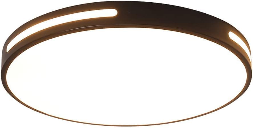 Plafonnier LED économie d'énergie avec intensité réglable par télécommande pour salon moderne
