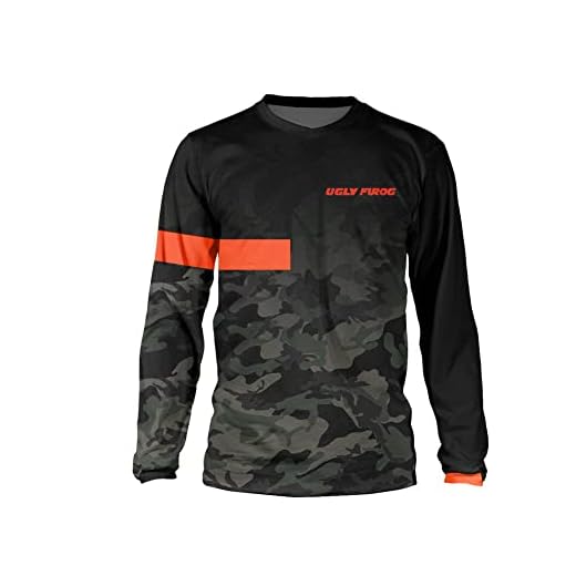 Uglyfrog 2018 Downhill Trikot Herren Mountainbike Freeride BMX Fahrradtrikot Motocross MTB/Downhill Bekleidung