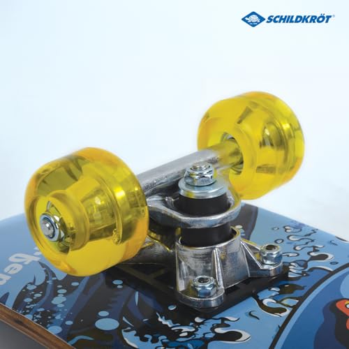 Miniatura 4 de Schildkröt Skateboard Junior 24, Diseño: Best Surfer, Tabla De Madera De 60,5 X 15 Cm, Ruedas De Poliuretano De 50 X 30 Mm, Diseño De Pegatinas, 510620