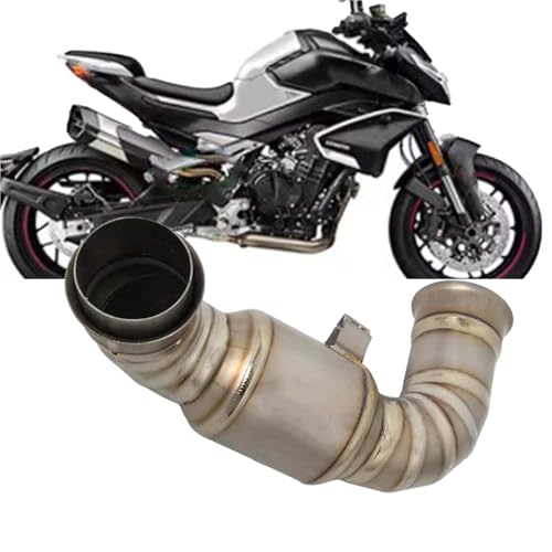 Échappement intermédiaire titane CFMOTO 800MT pour le voyage et le trail