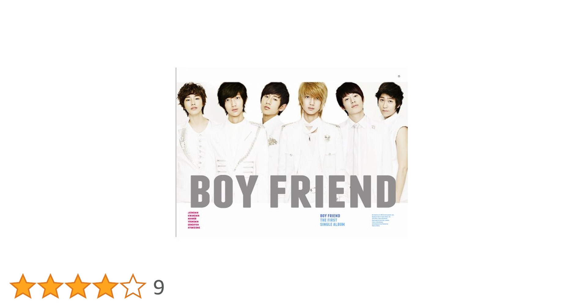 Amazon.co.jp: Boyfriend-Single Album Vol.1（韓国盤
