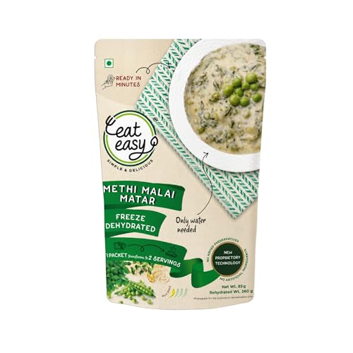 Image of Eat Easy Instant Methi Malai Matar- 85g (Pack of 2) After Preparation 360g