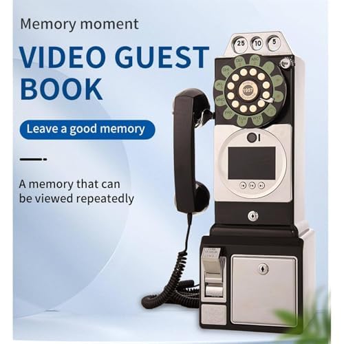 Registratore video e messaggi audio HD con regolazione della luminosità, ideale per libri degli ospiti e registrazione di eventi