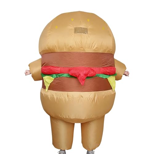 Disfraces divertidos | Divertidos accesorios inflables de cosplay | Trajes de comida rápida de cuerpo completo, para hombres y mujeres, cosplay, Pascua, carnavales, eventos, bailes de máscaras, sesión