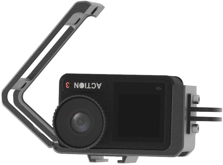 Miniatura 4 de Compatible with DJI Action 3 Anti-Scratch Camera Holder Metal Protective Frame for DJI Action 3 Anti-Scratch Camera Accessories Black (A534)